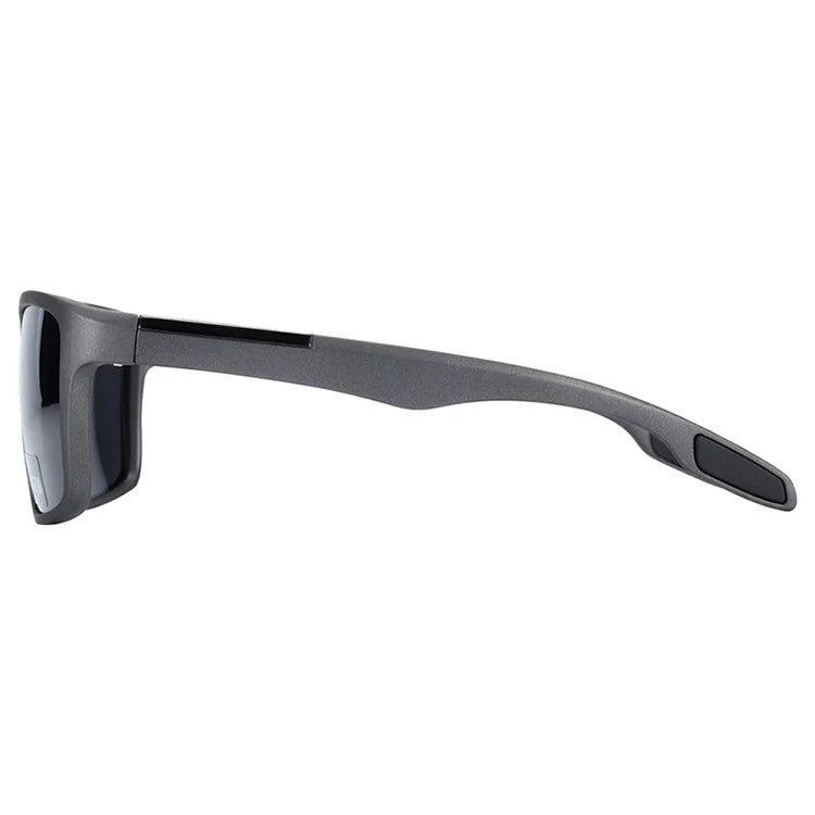 Stevvex BARCURTR90 men's ultralight polarized sunglasses with vintage square frame and UV400 protection, summer eyewear.