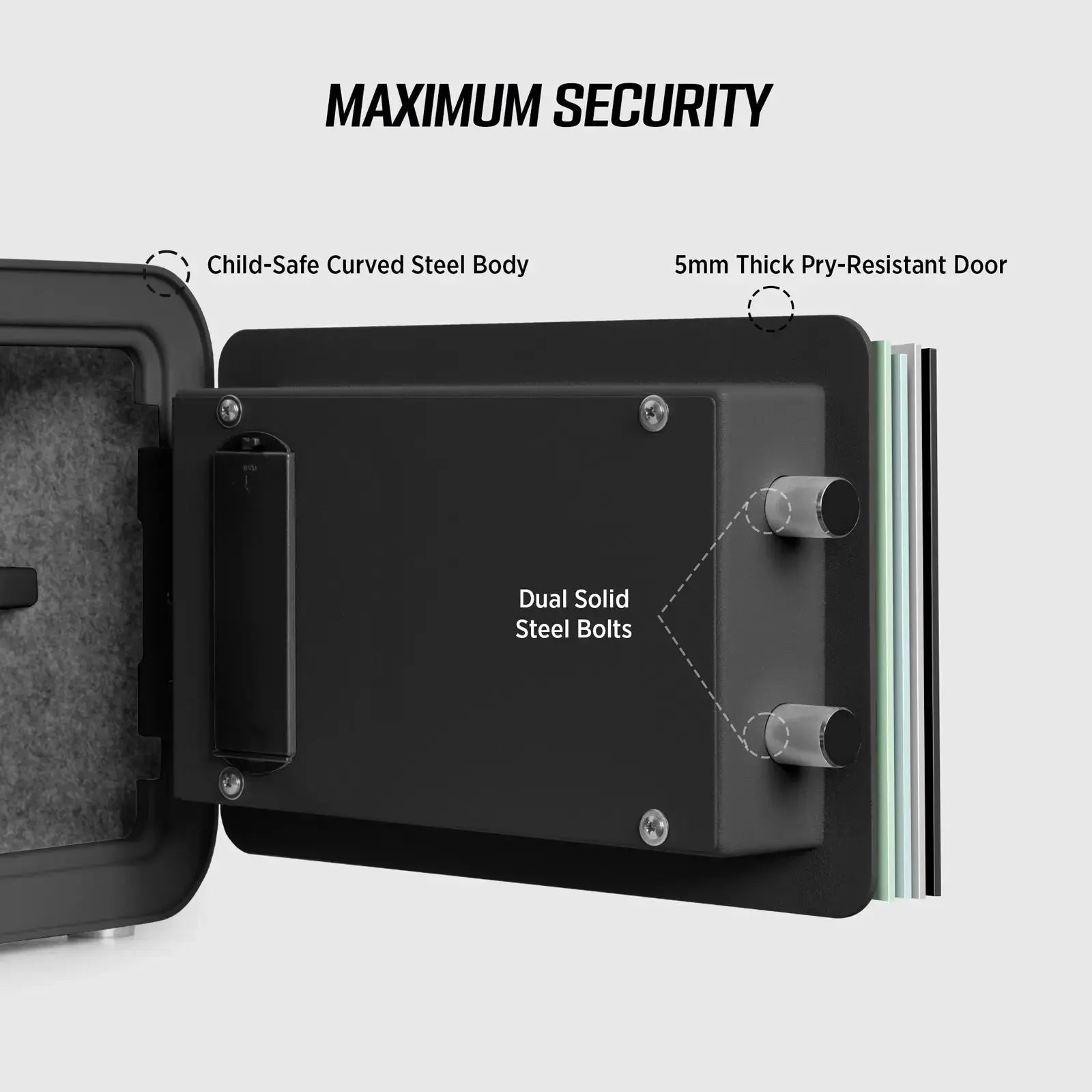 Millitari QT25 Compact Safe – Secure, Stylish, and Built to Last