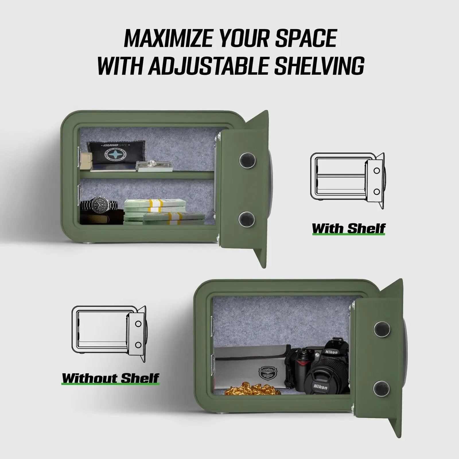 Millitari QT25 Compact Safe – Secure, Stylish, and Built to Last