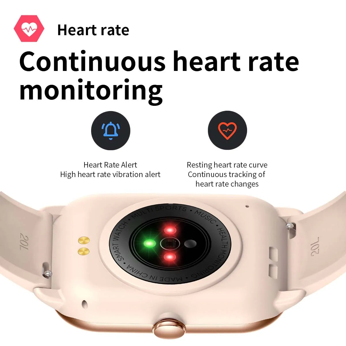 SENBONO KT65 Smart Watch Men Women 1.9'' BT Call Custom Dial Smart Pear Poppy