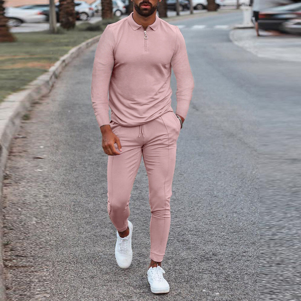 Don John men's jogger sweat suit with long sleeve top, comfortable athletic tracksuit in casual, stylish design