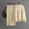 Women's Two-Piece Winter Set Knit Sweater & Pants