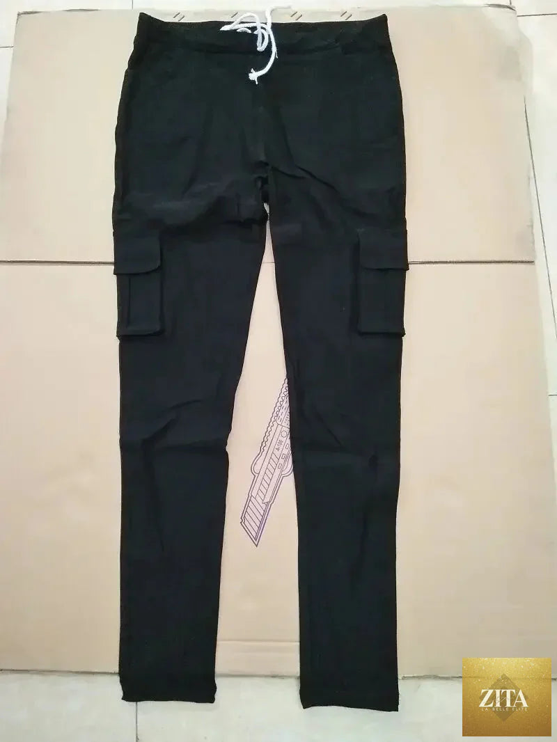 Elegant elastic women’s oversize drawstring long pencil pants by NowadaysFashion, featuring a relaxed fit and stylish design.
