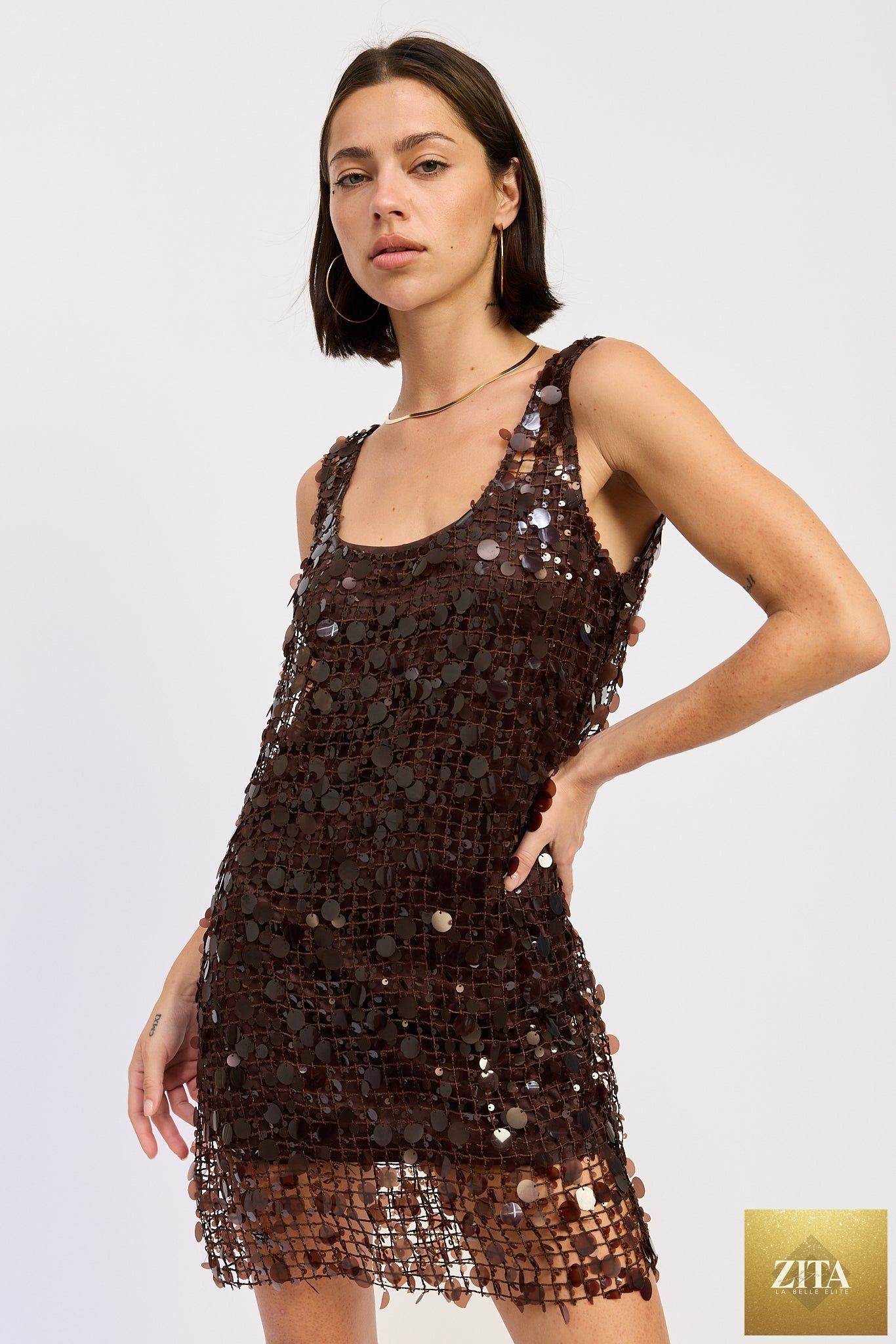 Bellezza Mini Mesh Dress