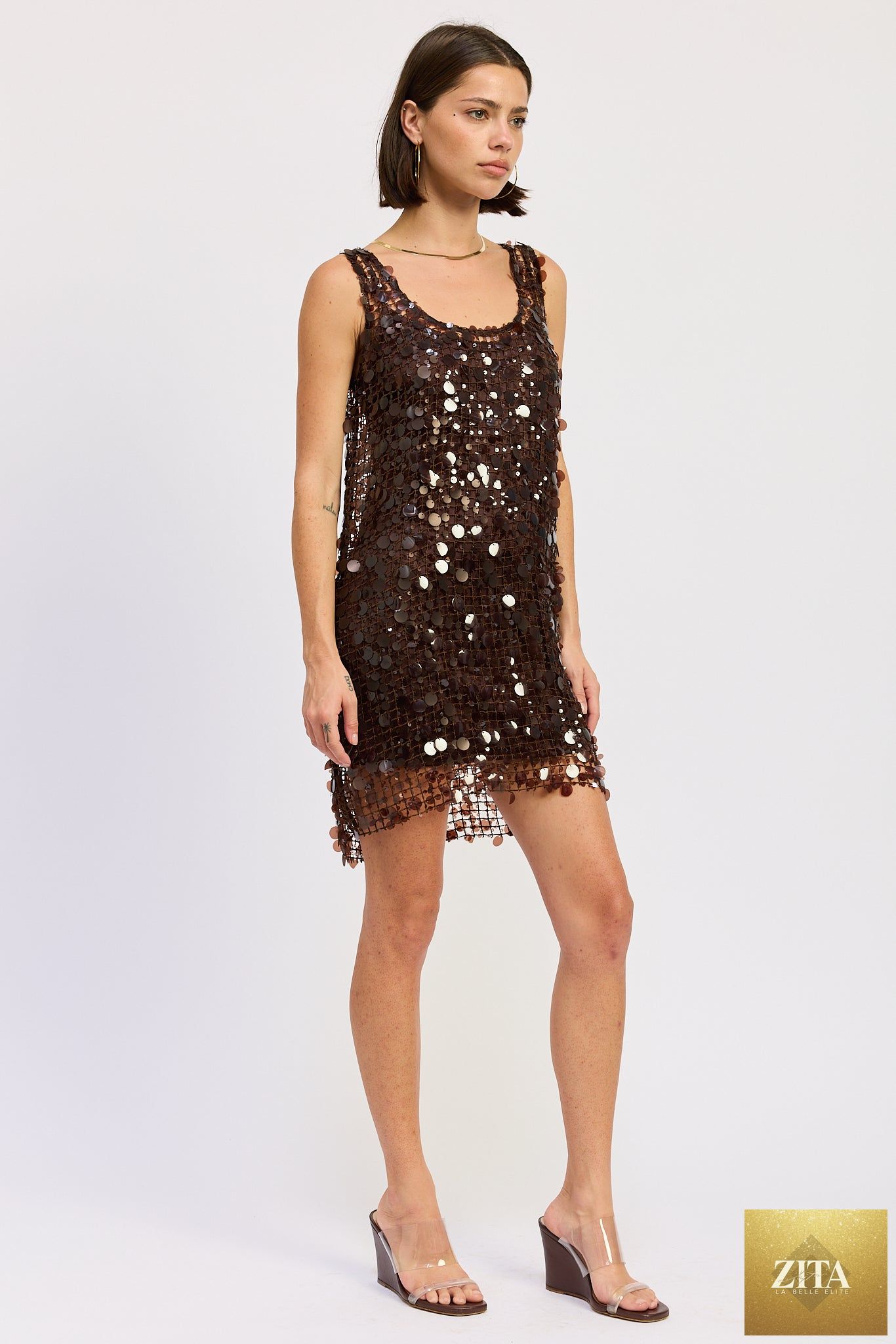 Bellezza Mini Mesh Dress