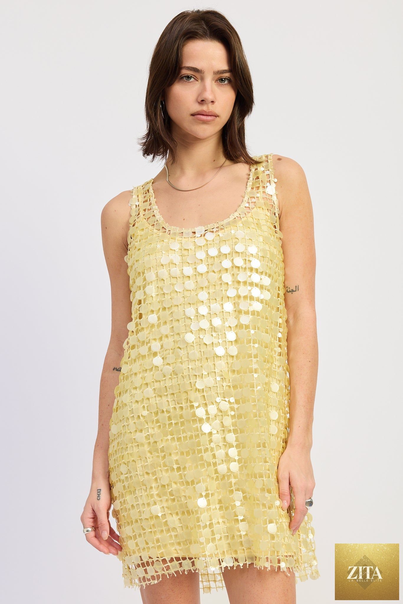 Bellezza Mini Mesh Dress