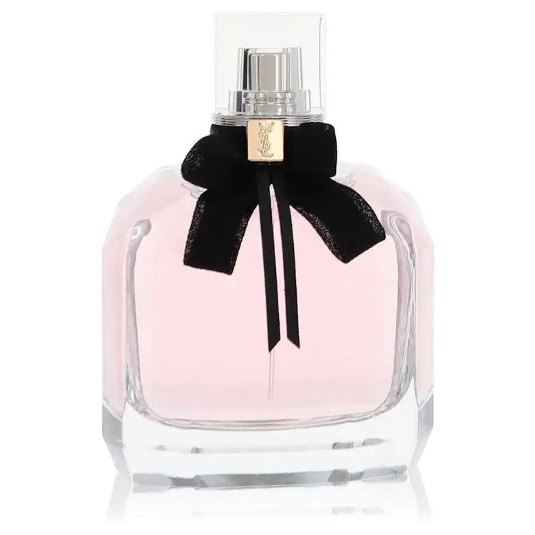 Yves Saint Laurent Mon Paris perfume for women by Gamer Scents, featuring elegant perfume bottle with floral and fruity design.