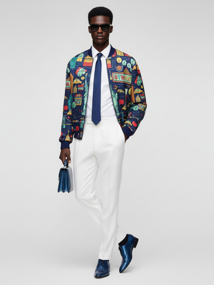 Men's MIDTOWN Bomber Jacket BYMANYC ® New York