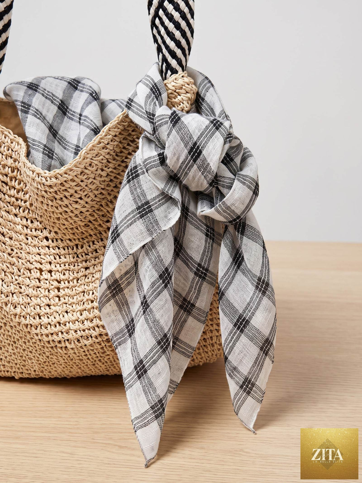 Natural Linen Soft Texture Scarf