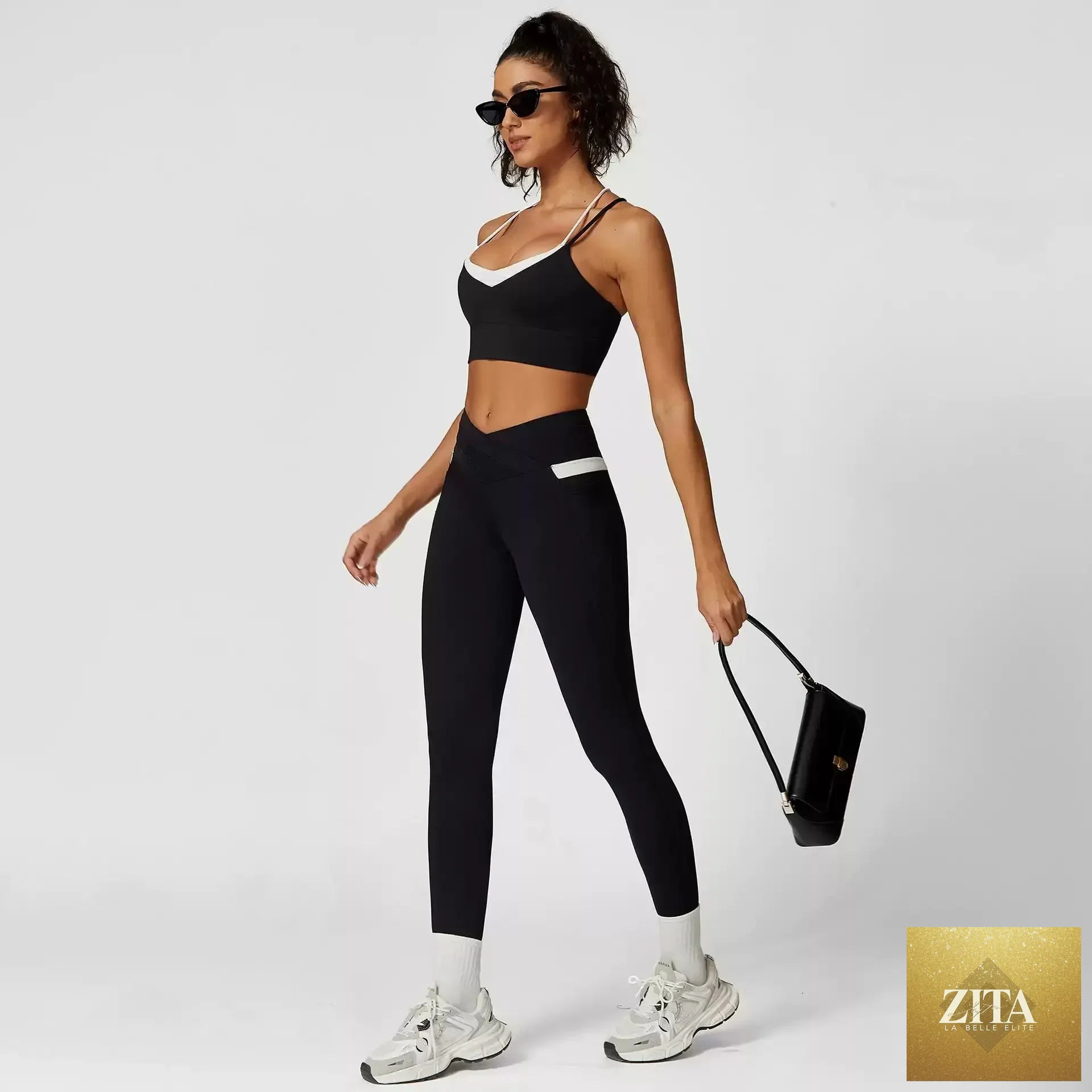 Contour Flex Two-Tone Leggings
