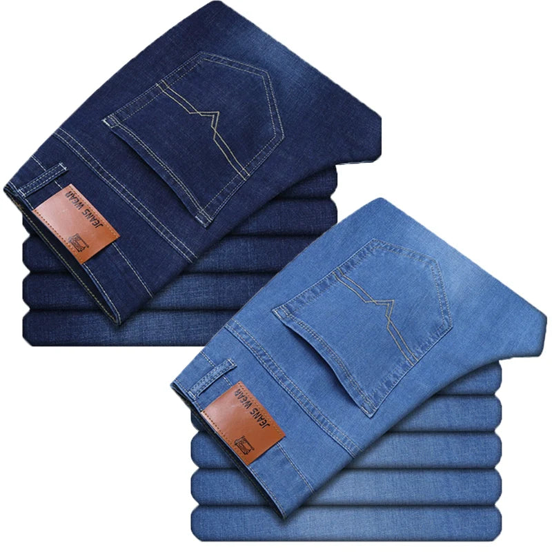 Trendy Summer Men Casual Slim Jeans