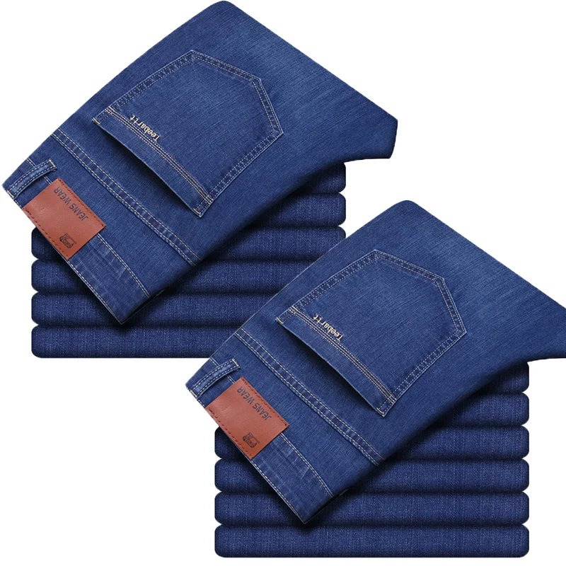Trendy Summer Men Casual Slim Jeans