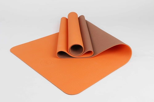 2 Tone TPE Premium Yoga Mat Azure Jason