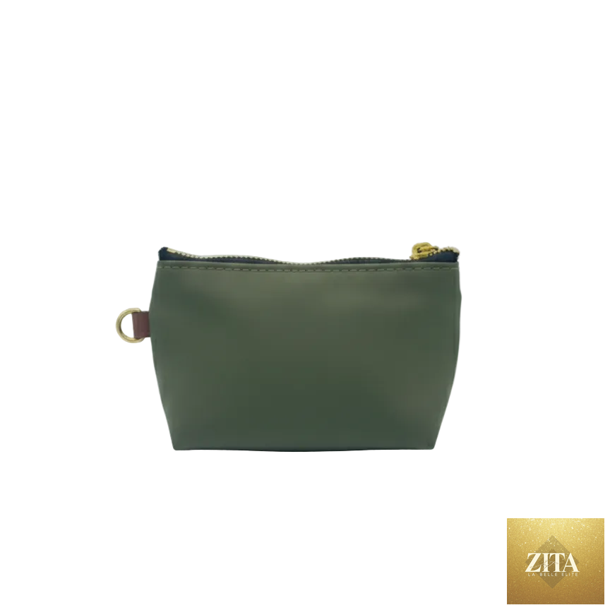 Lucy Mini Zipper Pouch | Poppy Special Edition Fatigue Nylon