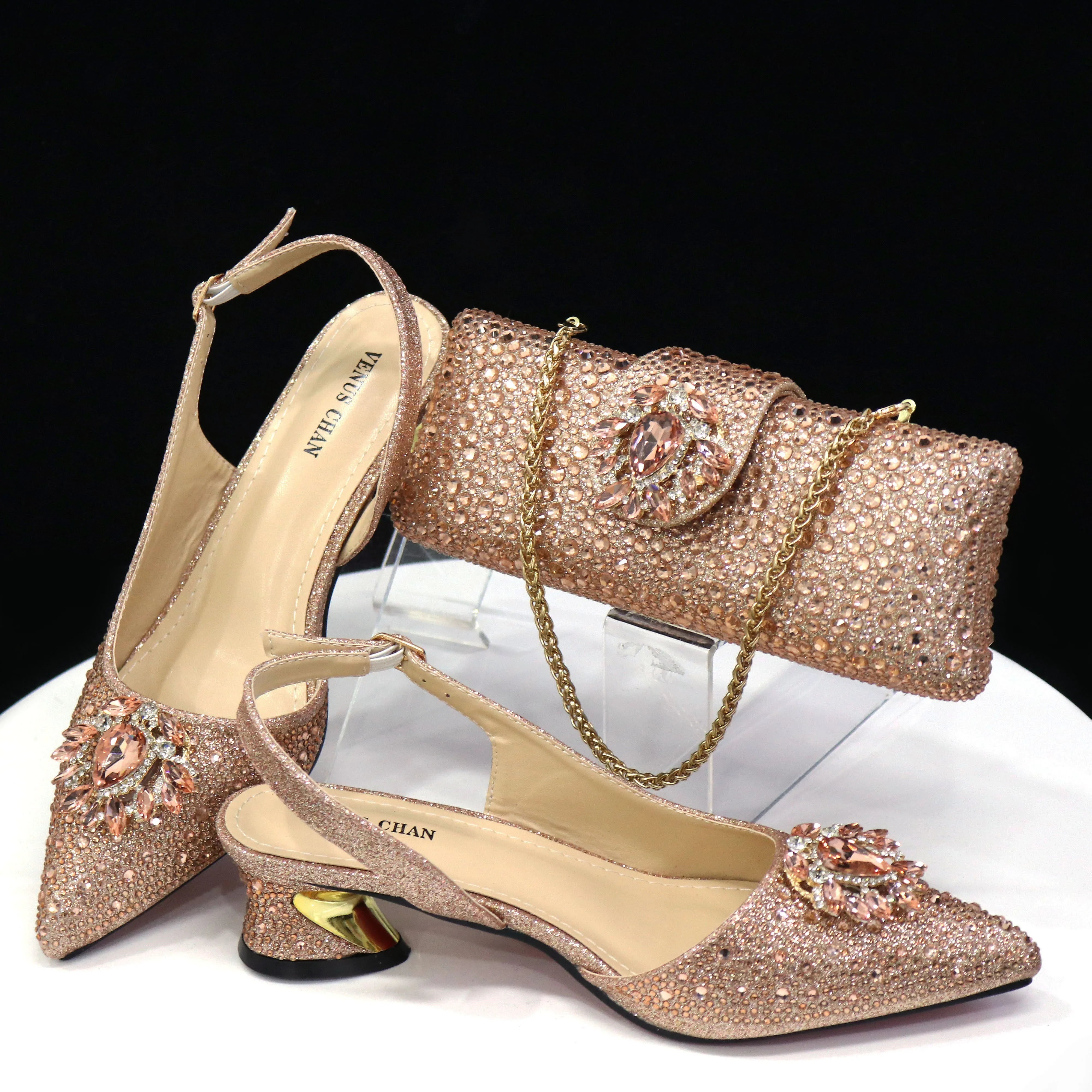 Ladies Shoes and Bags To Match Set ED129