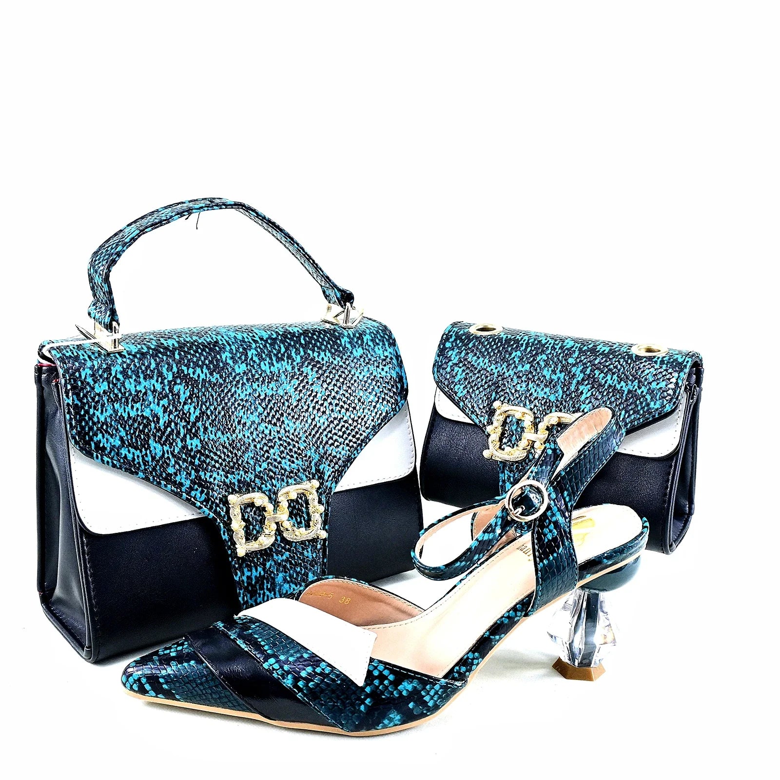 New Ladies Shoes And Bag Matching Set HRT1-37