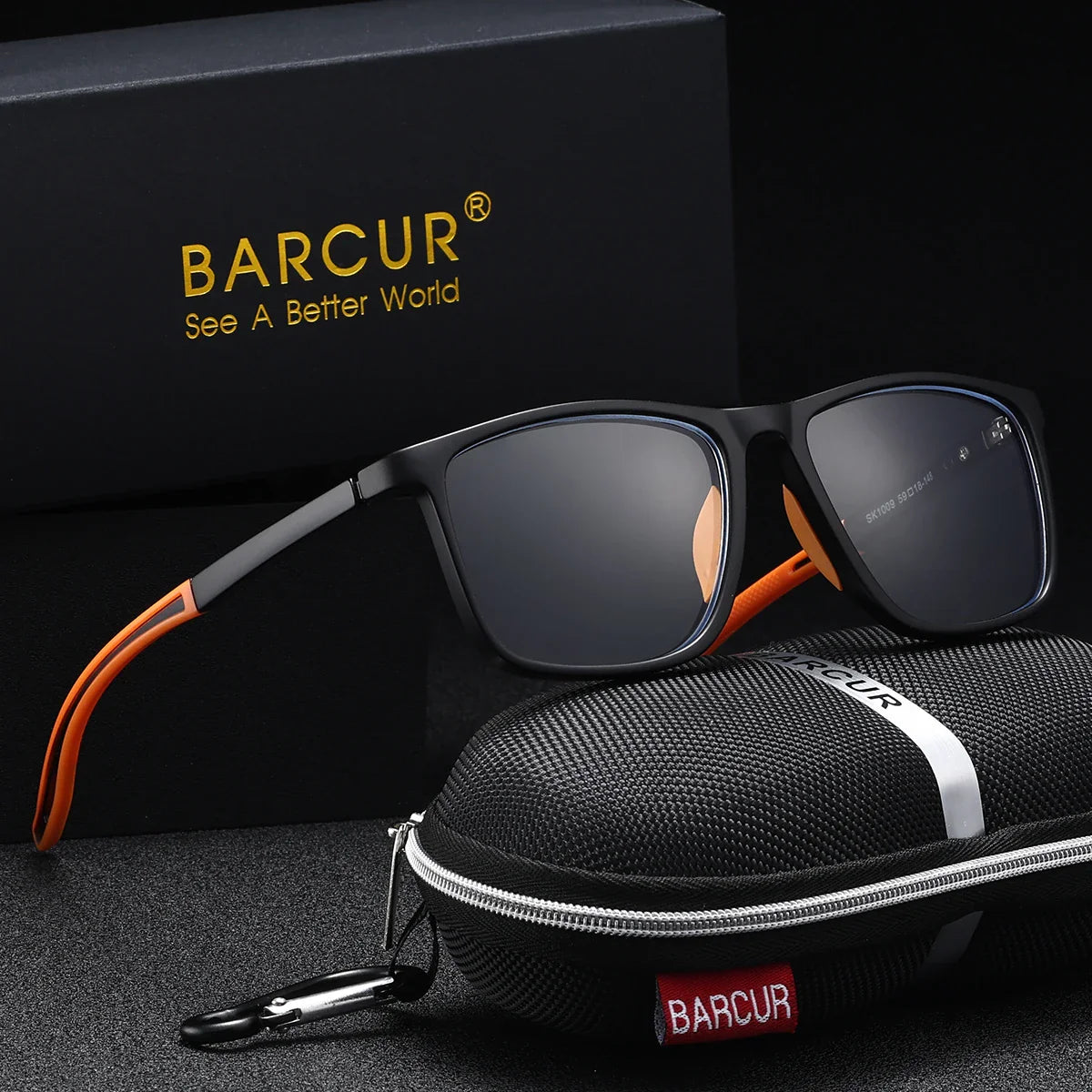Stevvex BARCUR sports-style anti-blue light reading glasses with transparent PC frame, lightweight rectangle design for men and women.
