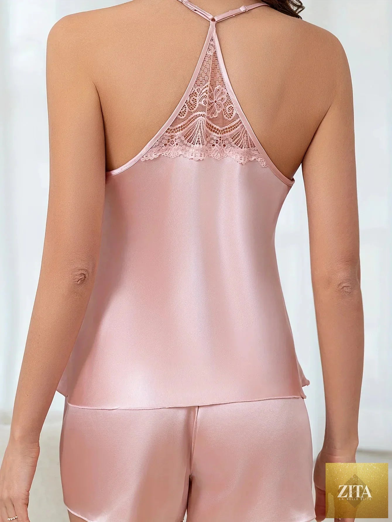 Sexy Suspender Pajamas Set Strap Top&shorts Loungewear Summer Silk Satin Sleepwear Intimate Lingerie Loose Home Clothes Pijamas
