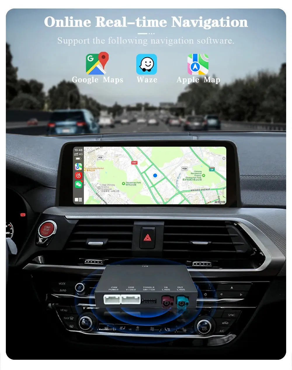Wireless Apple CarPlay & Android Auto Mirror Link Functions Decoder For BMW NBT System 1 2 3 4 5 6 7 Series X1 X3 X4 X5 X6 MINI ZITA LA BELLE ÉLITE
