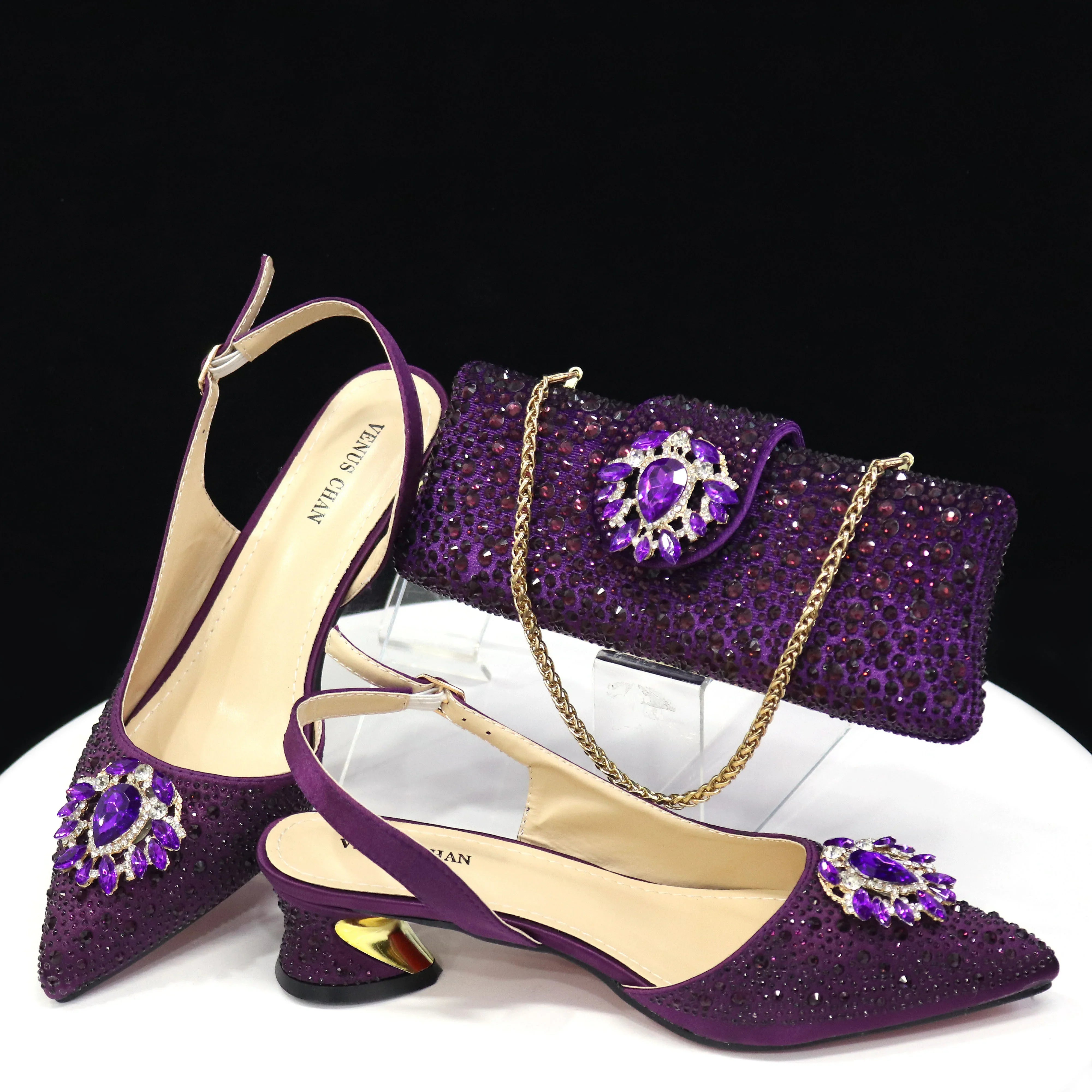 Ladies Shoes and Bags To Match Set ED129