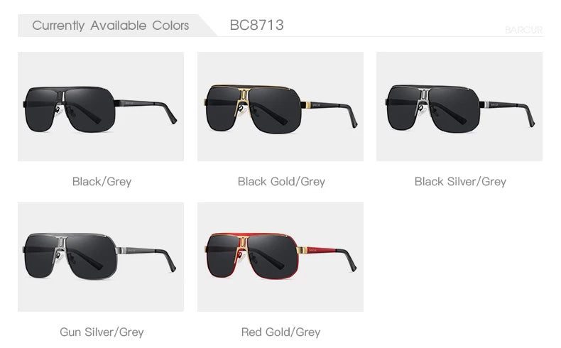 Stevvex BARCUR polarized sports sunglasses for men with gradient lenses, UV400 protection, ideal for fishing, driving, hiking, outdoor activities