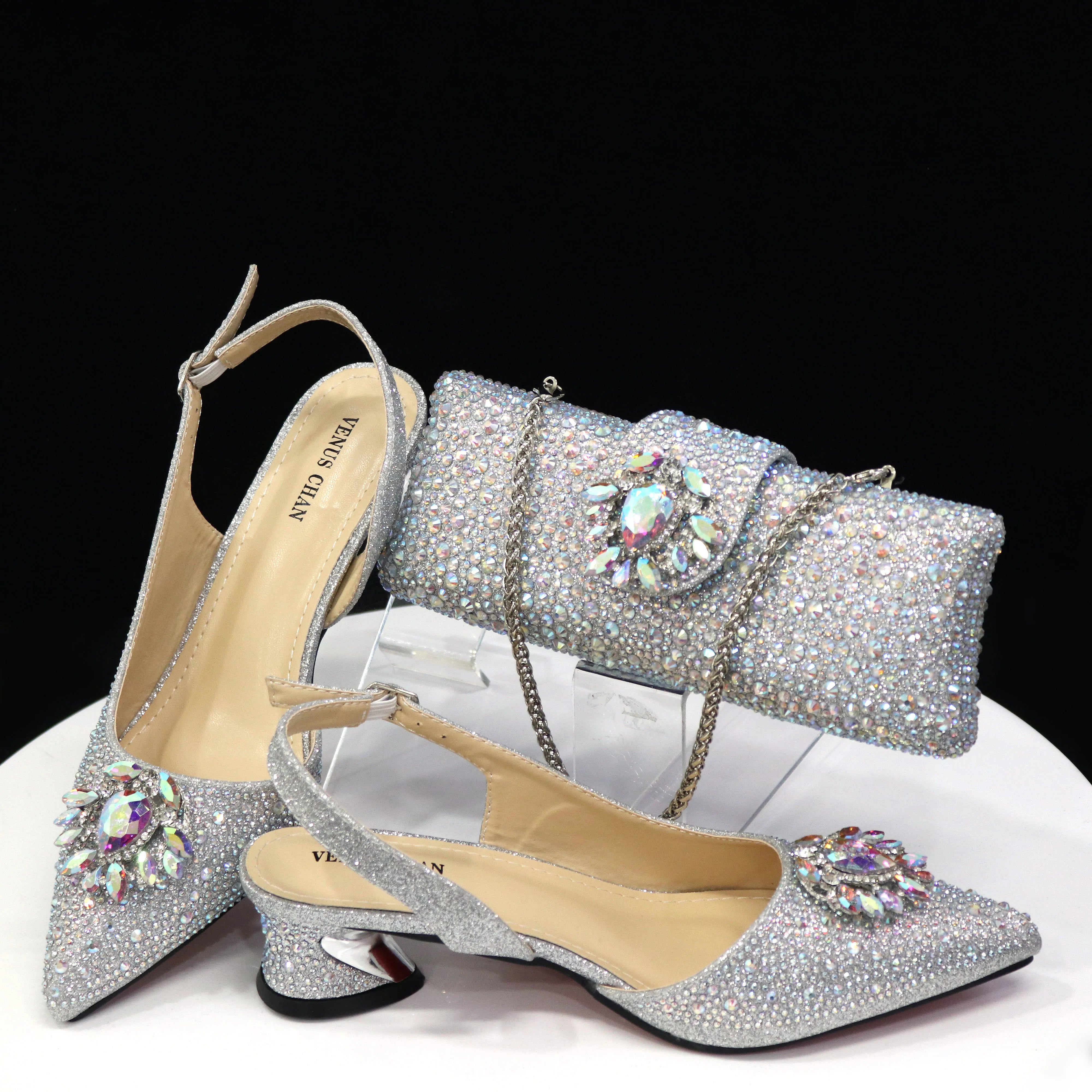 Ladies Shoes and Bags To Match Set ED129
