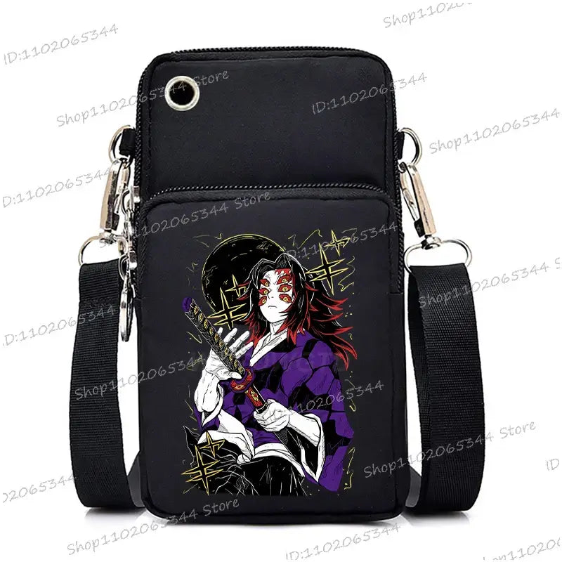 Demon Slayer Phone Bag: Nezuko & Mitsuri Crossbody Purse