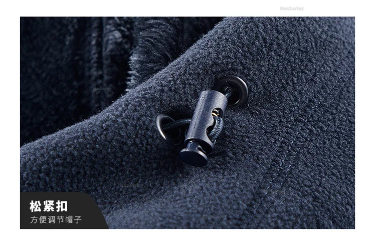 Maxbarley Winter Sportswear Set Mens Retro Training Thick Fleece Jacket + Pants Two Piece Set Casual Ski Running Tracksuit Suit ZITA LA BELLE ÉLITE