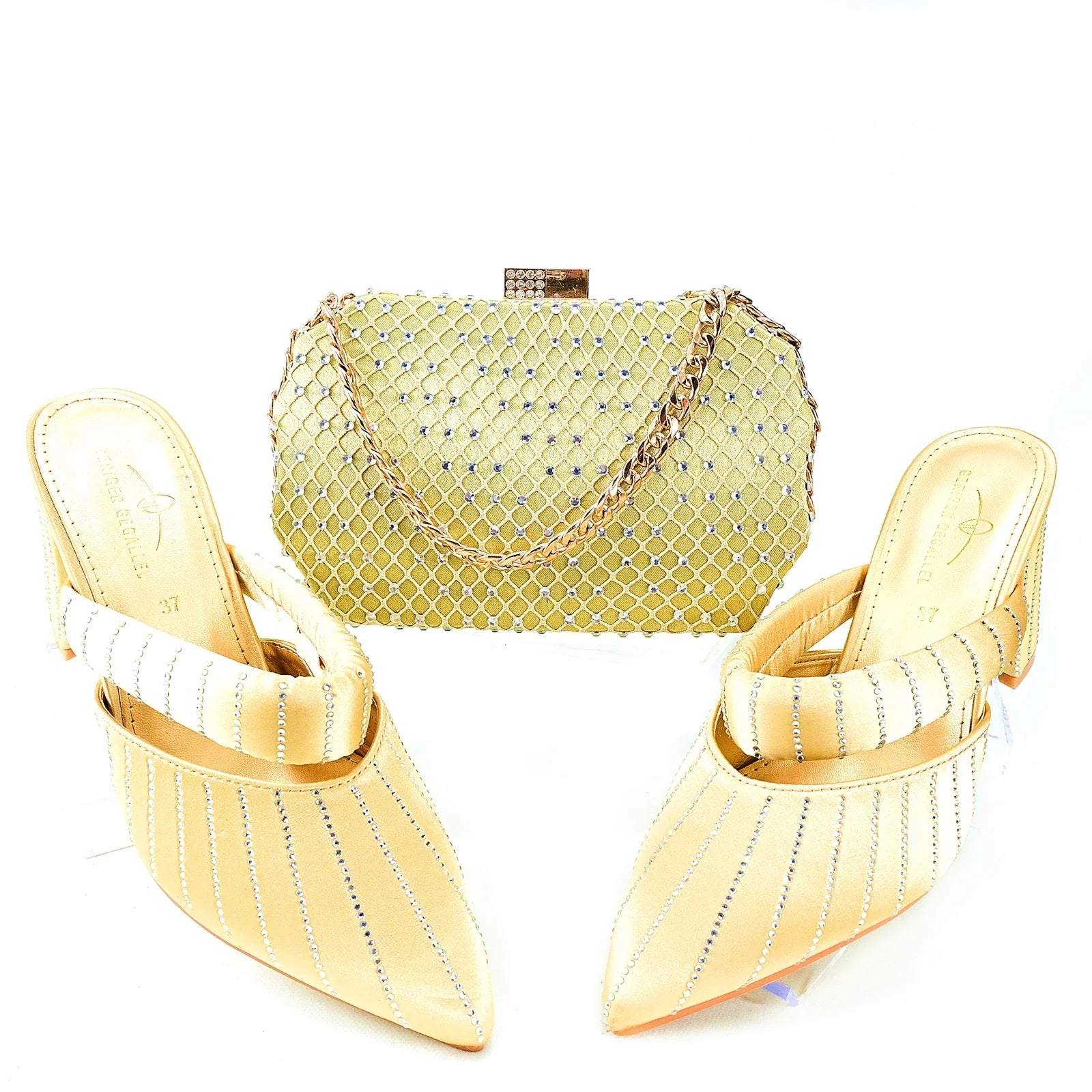 Ladies Shoes Matching Bag Set TR1-1