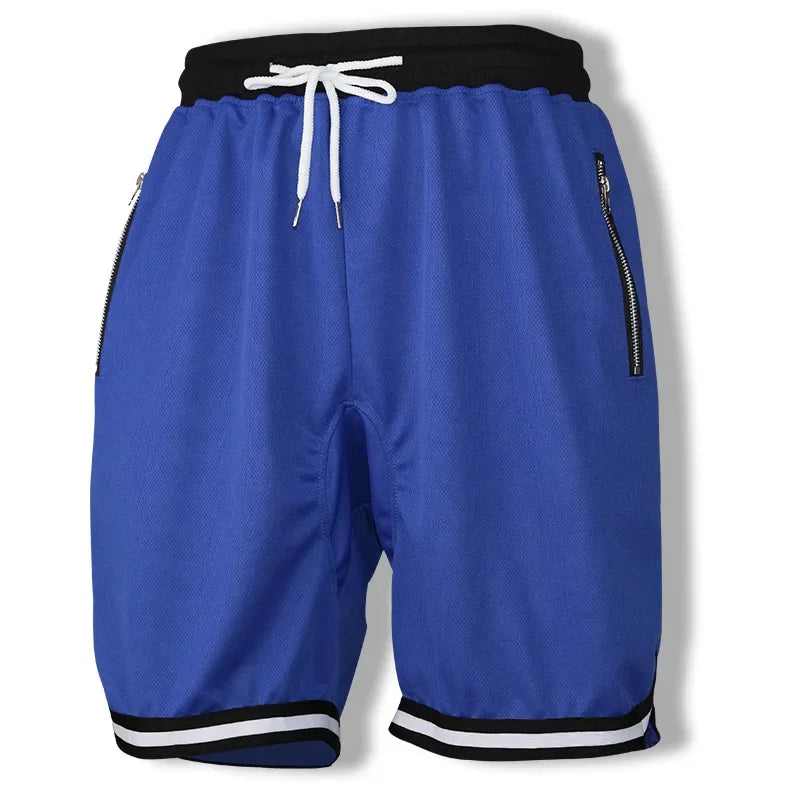 Men's quick dry gym jogger shorts by THRIXINE in 8 colors, showing the lightweight fabric and comfortable fit.