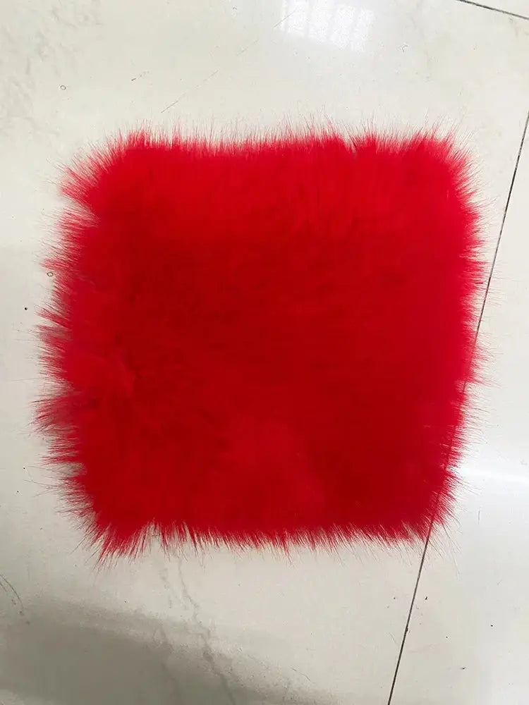 ZADORIN Luxury Big Collar Spliced Cropped Faux Fur Coat Woman Clothing Thicken Furry Faux Fur Jacket Winter Fur Coats Top Mujer ZITA LA BELLE ÉLITE