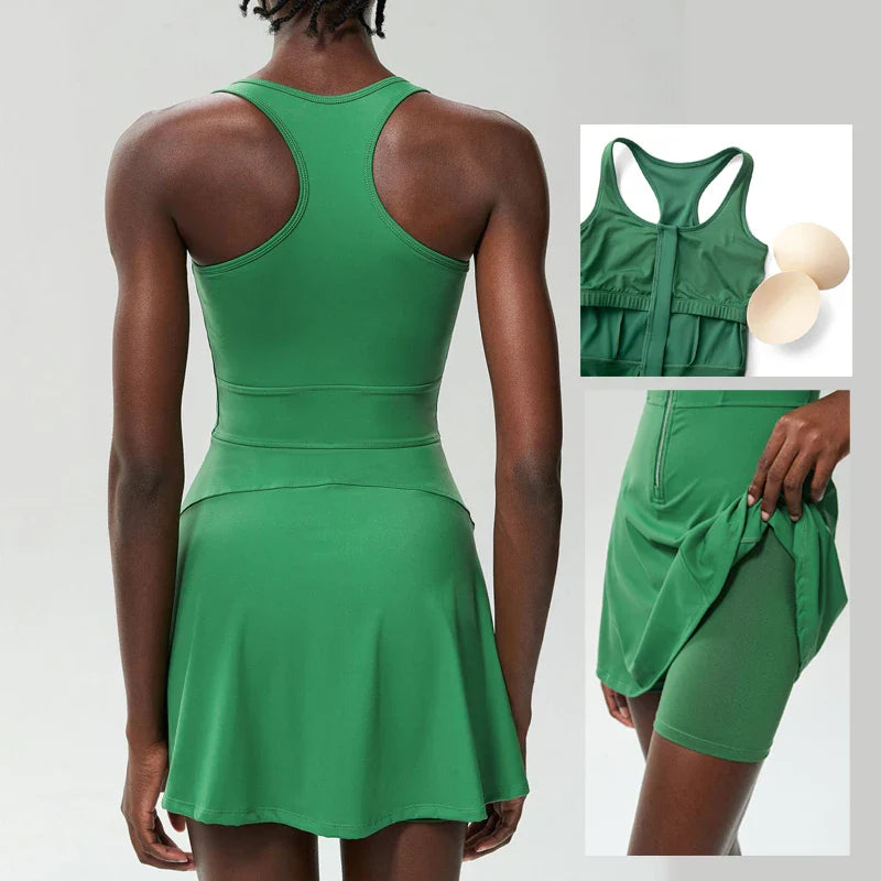 One Piece Quick Dry Tennis Dress for Women
