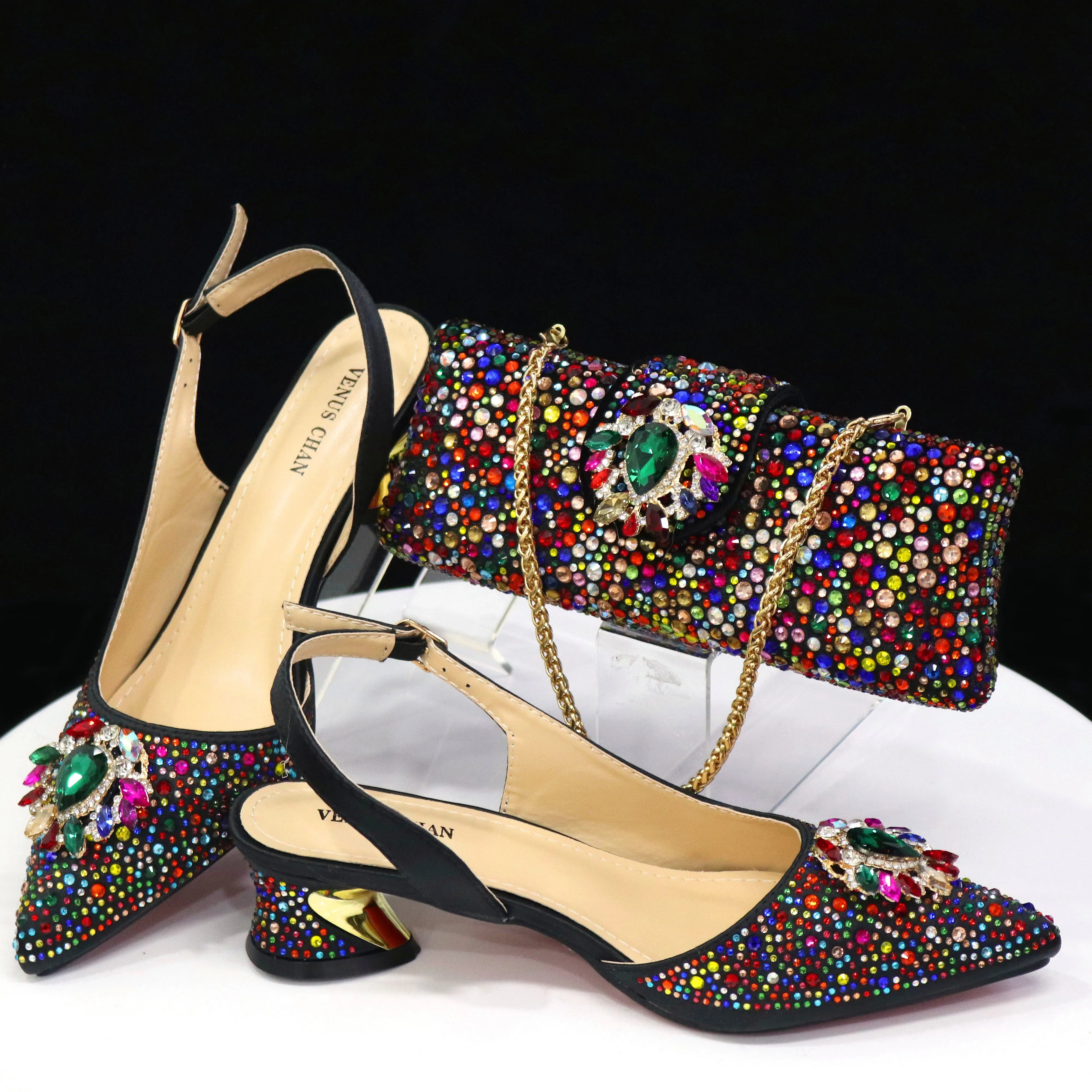 Ladies Shoes and Bags To Match Set ED129