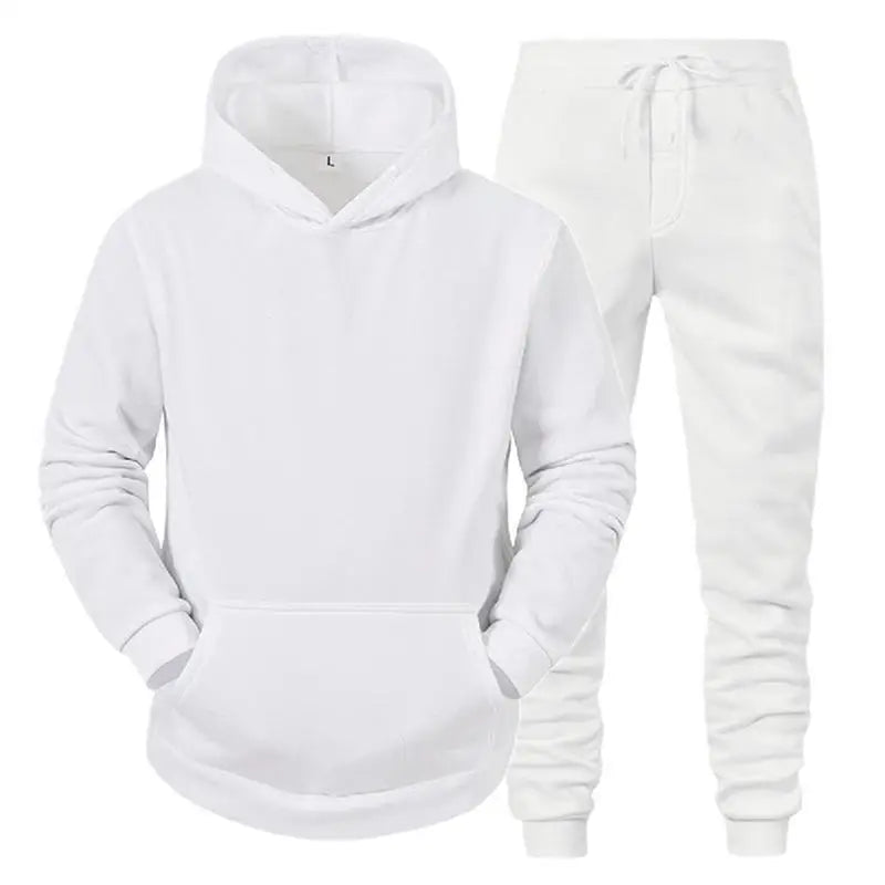 Men Sportswear Sweater Suit Hoodies + Pants Sports Clothing Spring Autumn Sets Jogging Trousers Running Male Tracksuits ZITA LA BELLE ÉLITE