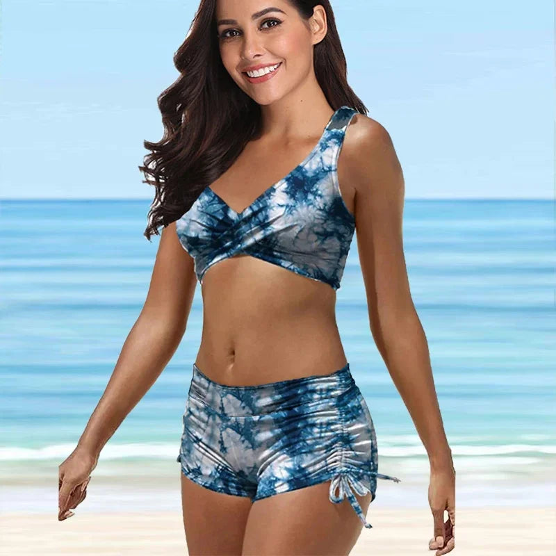 Women's Camouflage Two Piece Swimsuit S-5XL
