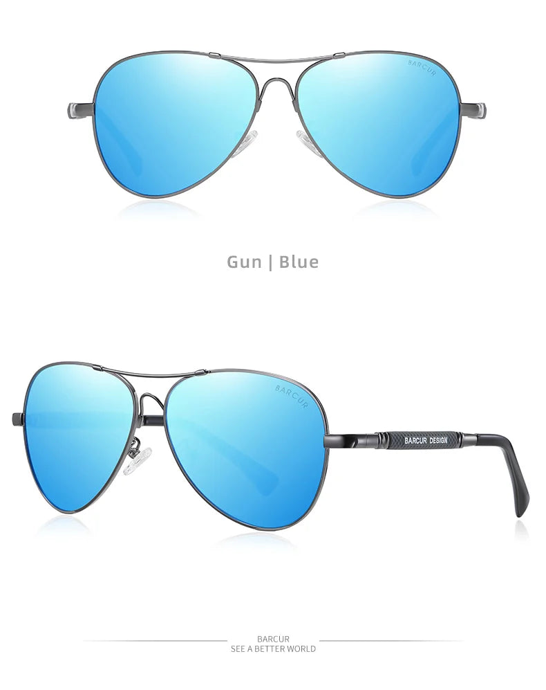 Stevvex polarized pilot sunglasses for men with gradient mirror lenses, stainless steel frame, ideal for driving and outdoor summer activities.