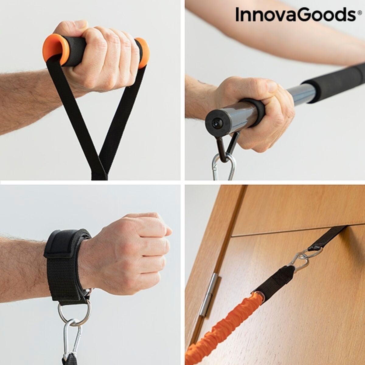 Integrated Portable Training System with Exercise Guide Gympak Max Bigbuy