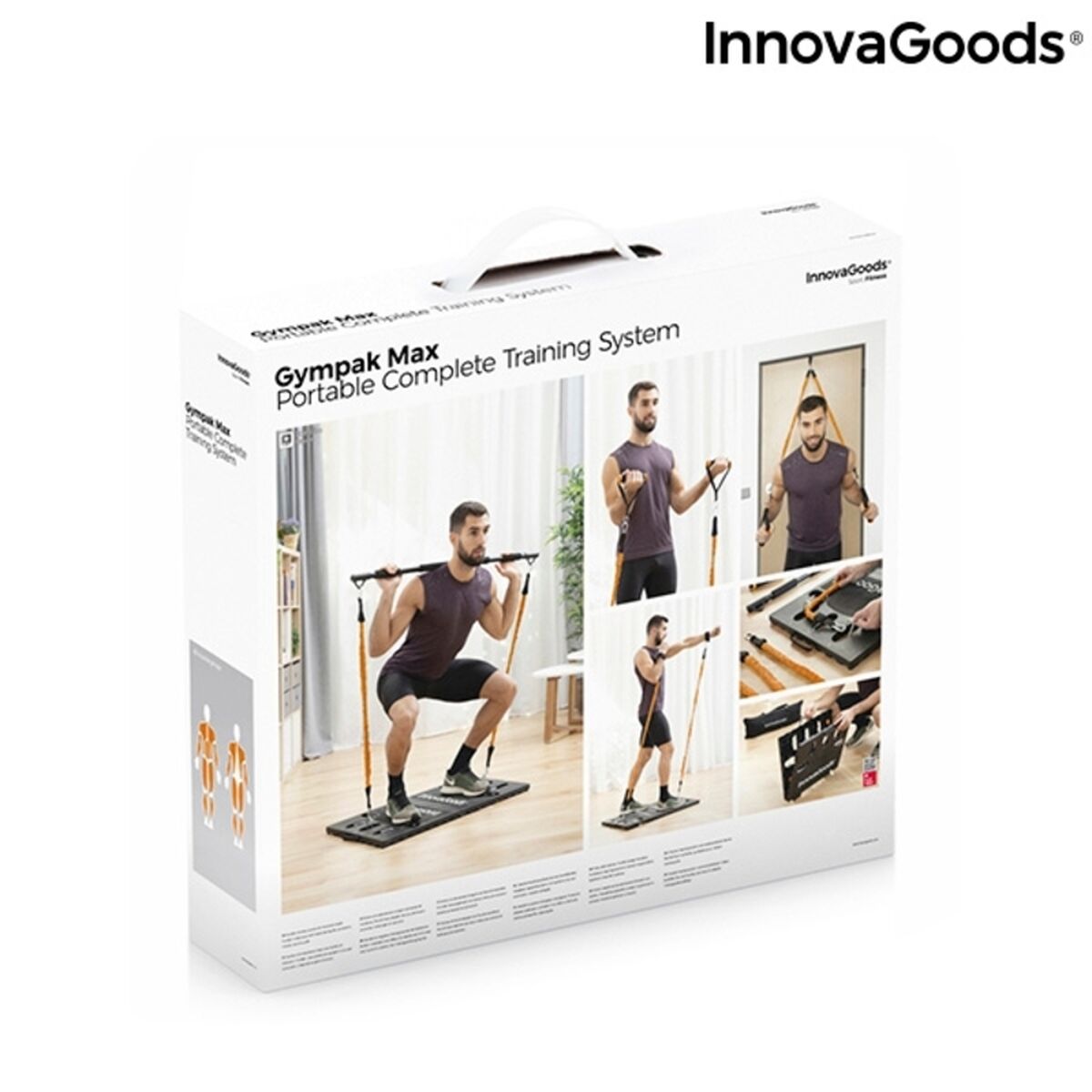 Integrated Portable Training System with Exercise Guide Gympak Max Bigbuy