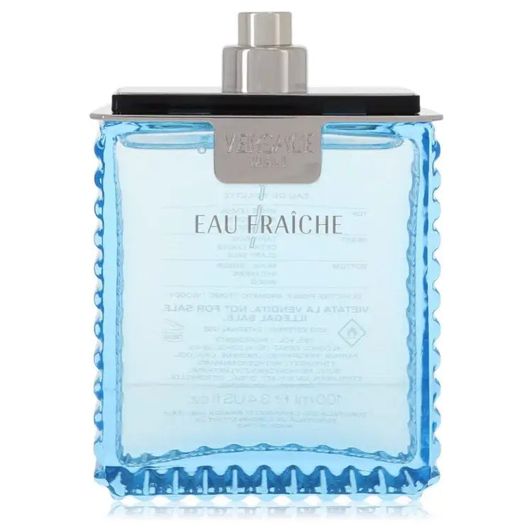 Versace Man Eau Fraiche cologne for men, featuring a sleek bottle design, by Gamer Scents.