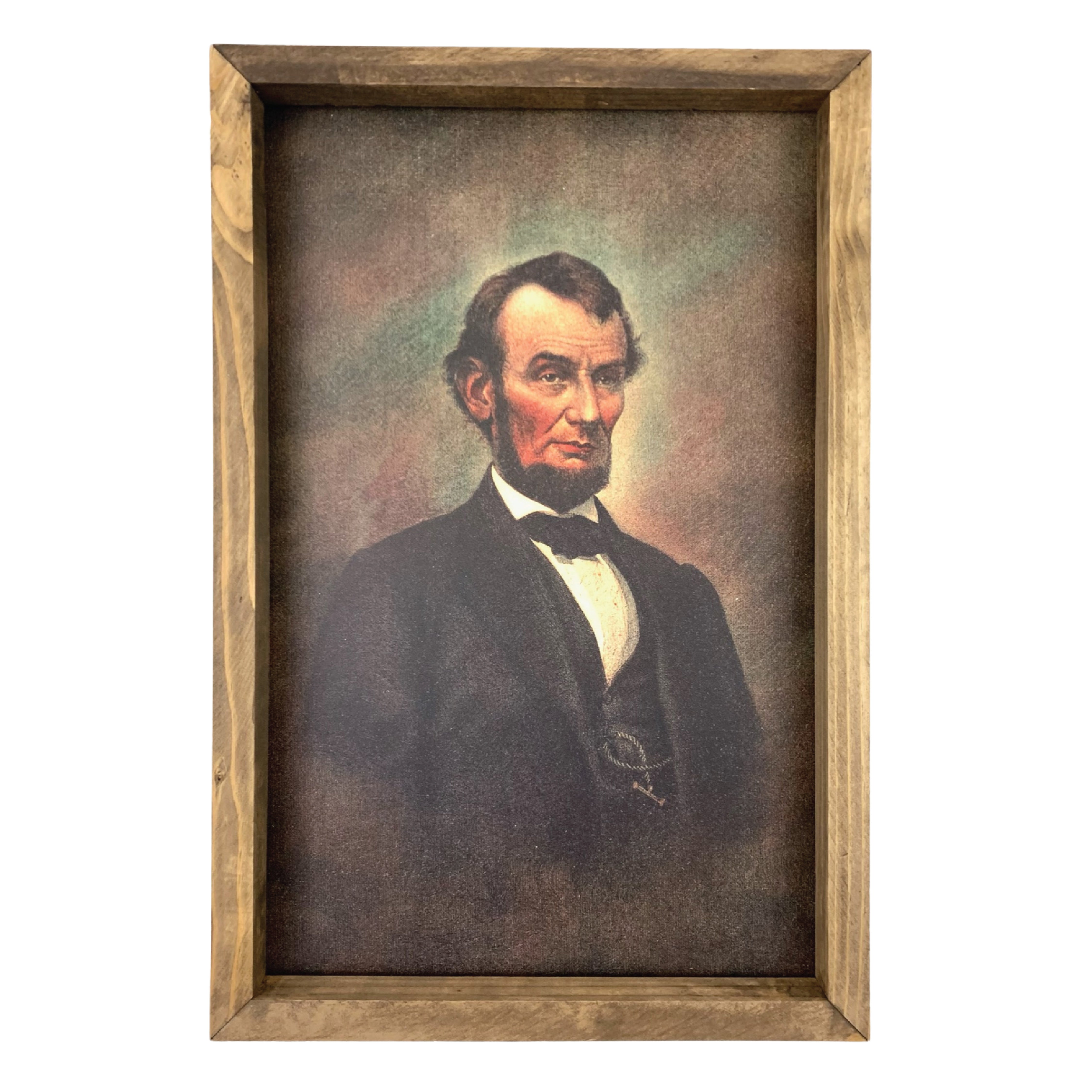 *SALE!* Sitting Abraham Lincoln Framed Art