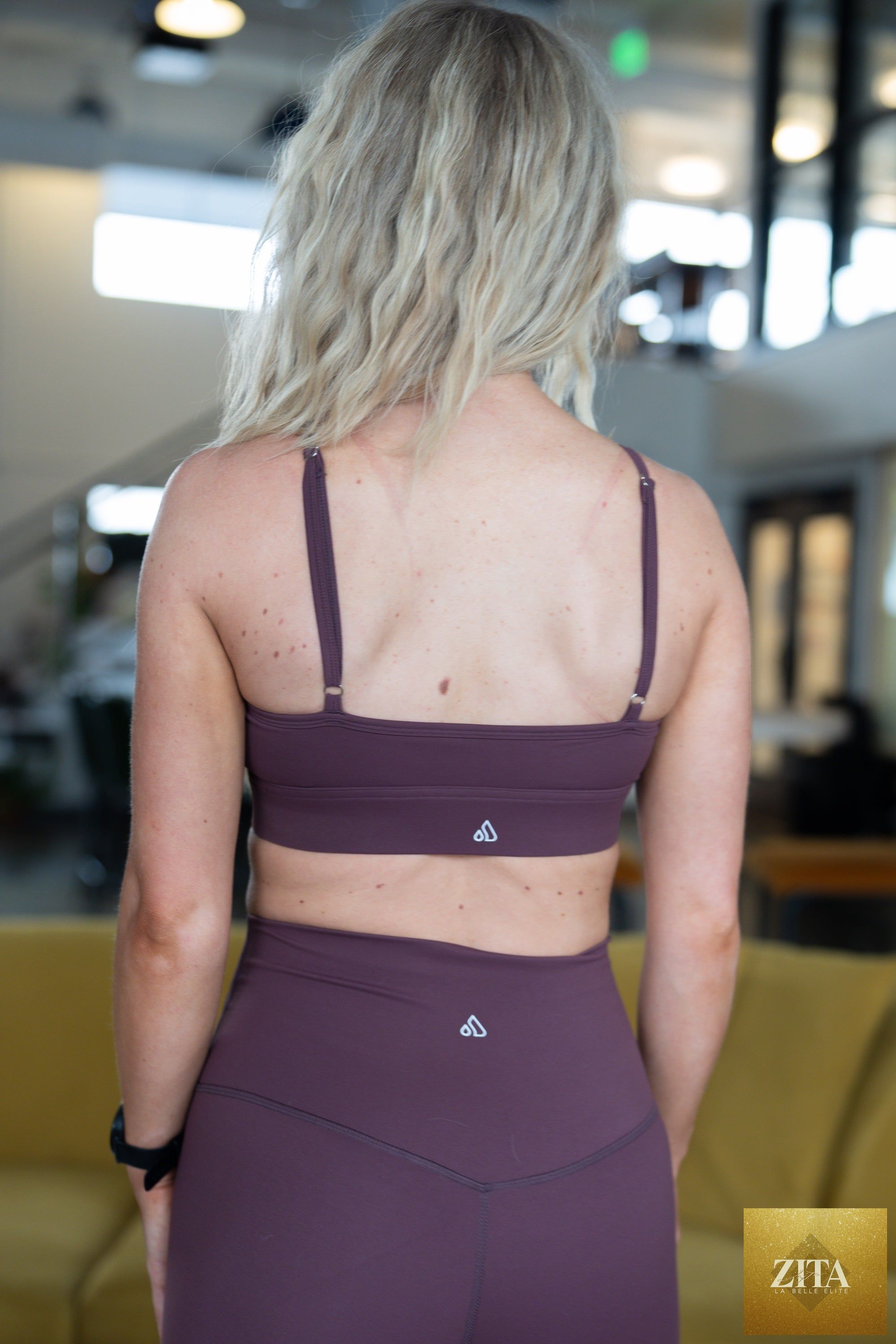 BRUSHED attain sports bra