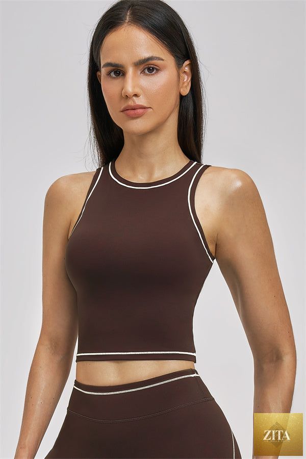 The Unbound Crop Top Shorts 2-Piece Set