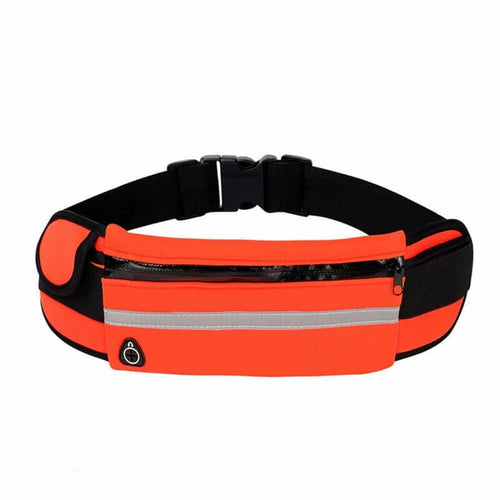 Velocity Water-Resistant Sports Running Belt and Fanny Pack for Black Lavender