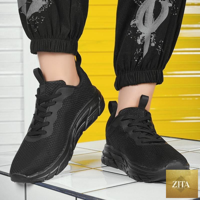 Men's Shoes Travel Mesh Breathable Comfortable Platform Sneaker