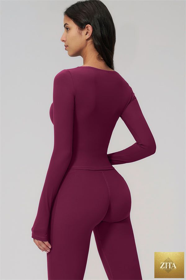 The Rapture Long Sleeve T-shirt Flared Leggings 2-Piece Set