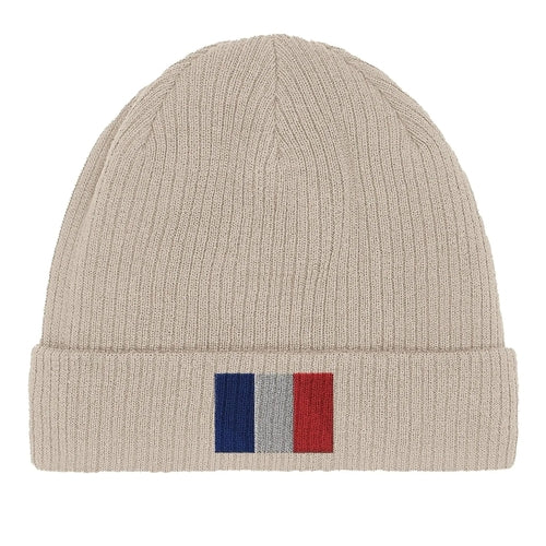 Bonnet en Coton – Drapeau de la France – Broderie