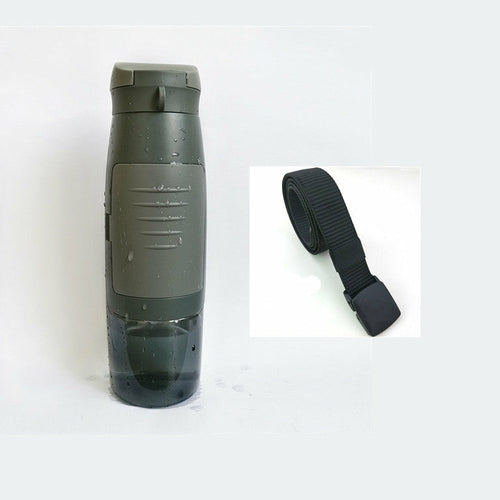 Water Bottle Shape Surprise Secret Diversion Hidden Security Maroon Asteria