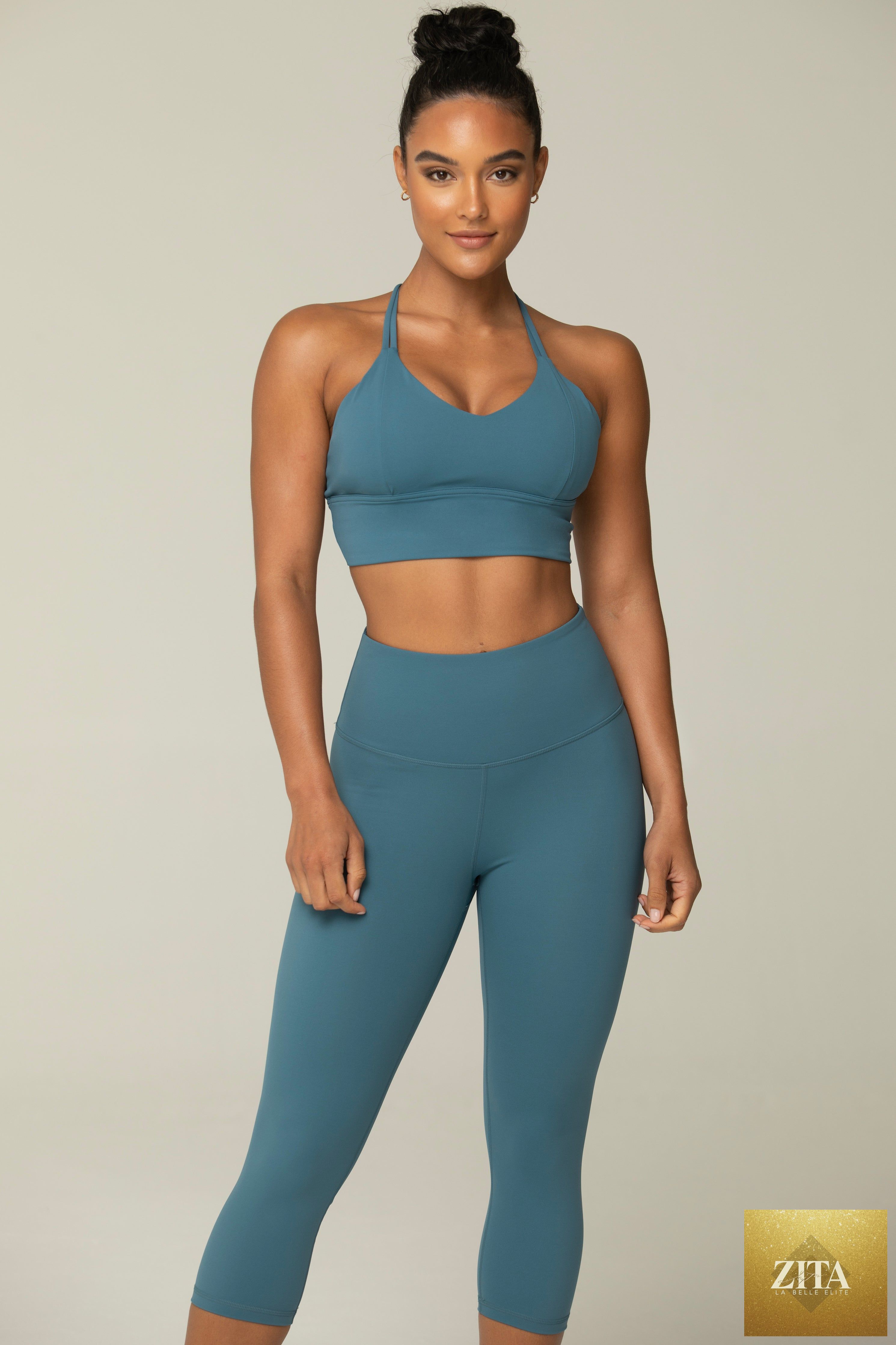 Day Dream Multi-Strap Sports Bra & Active Leggings Set