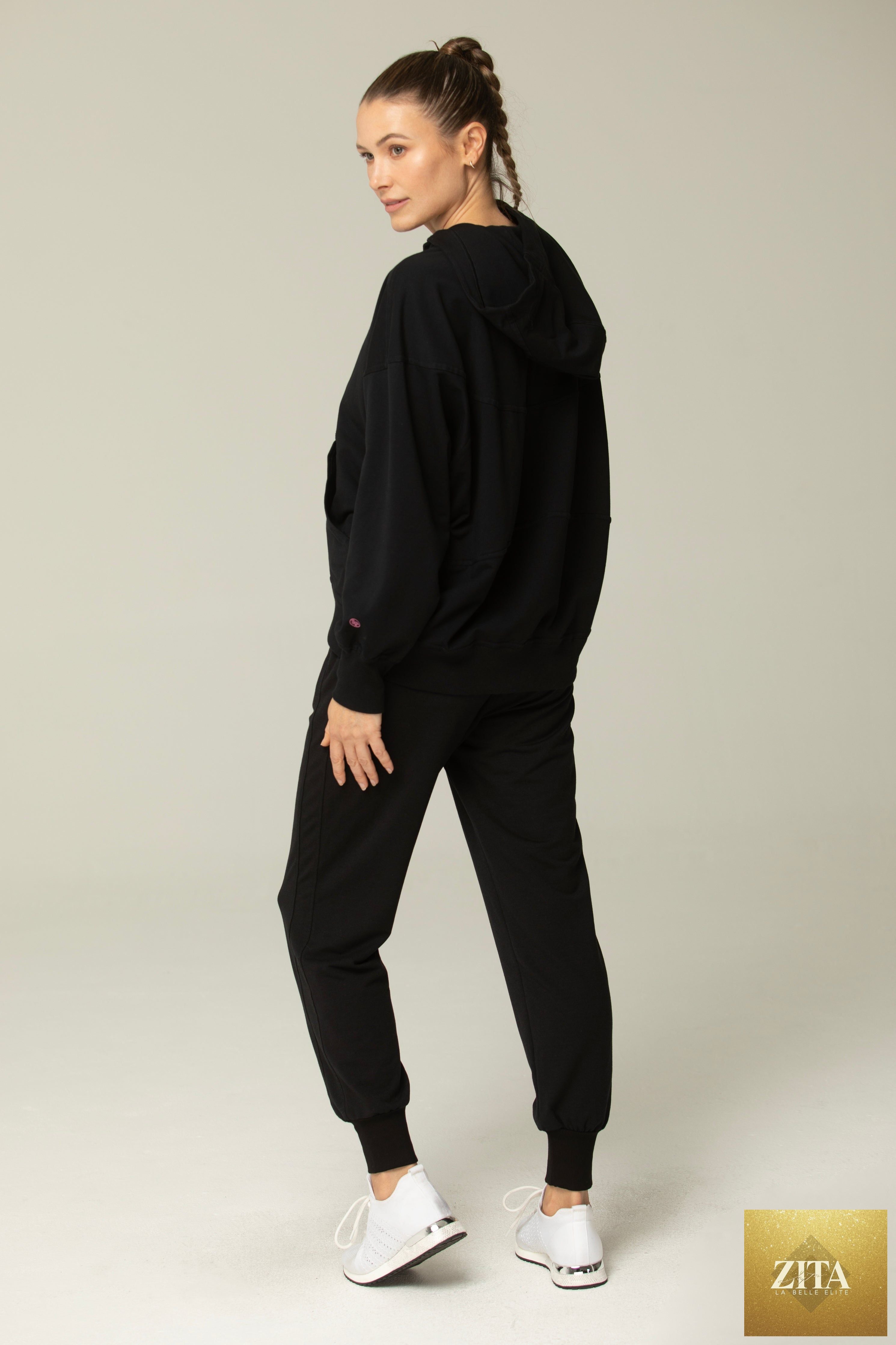Luna Relaxed Fit Jogger Pants – Everyday Women’s Lounge & Athleisure Wear | Black