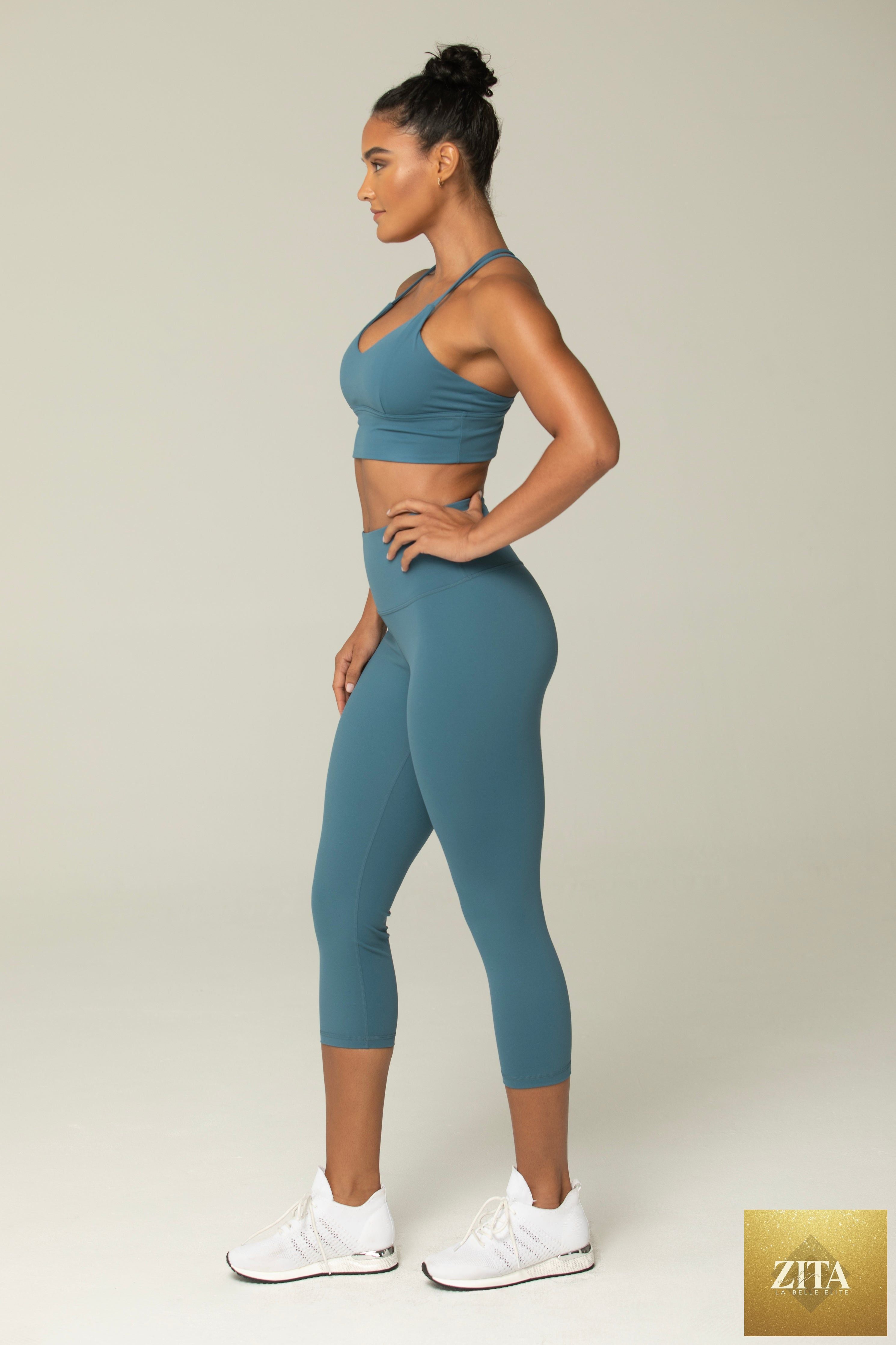 Day Dream Multi-Strap Sports Bra & Active Leggings Set